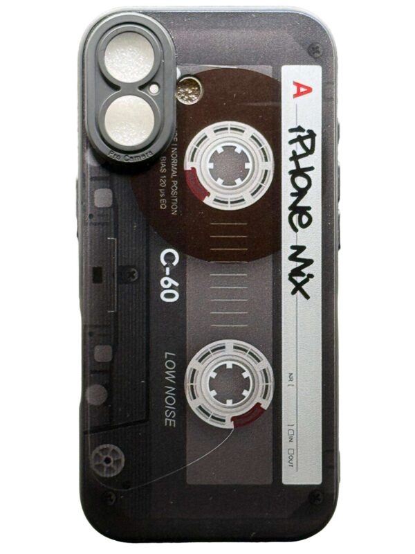 Coque pour téléphone mobile vintage cassette