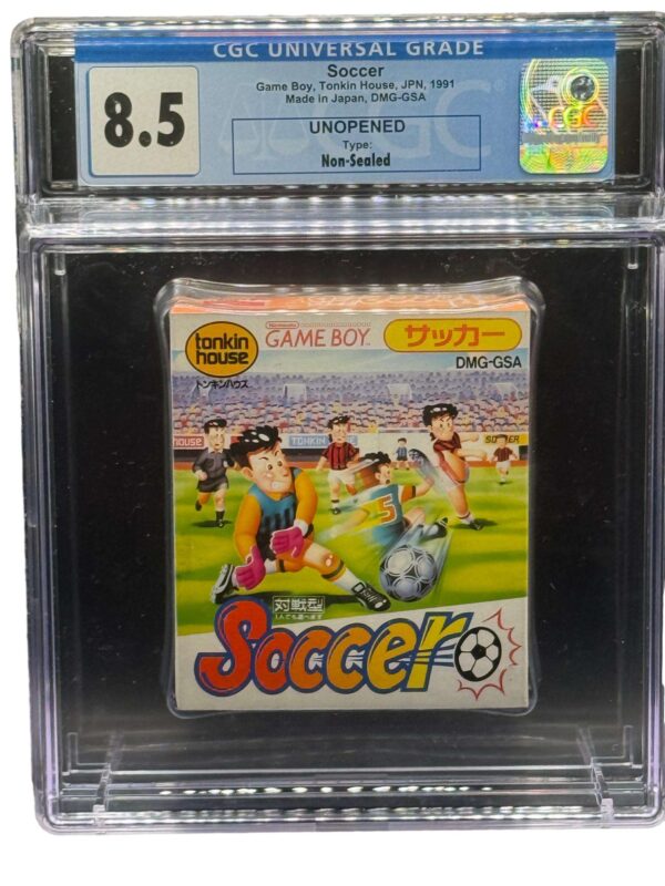 Soccer (DMG-GSA) gradé par CGC 8.5 Non-Sealed