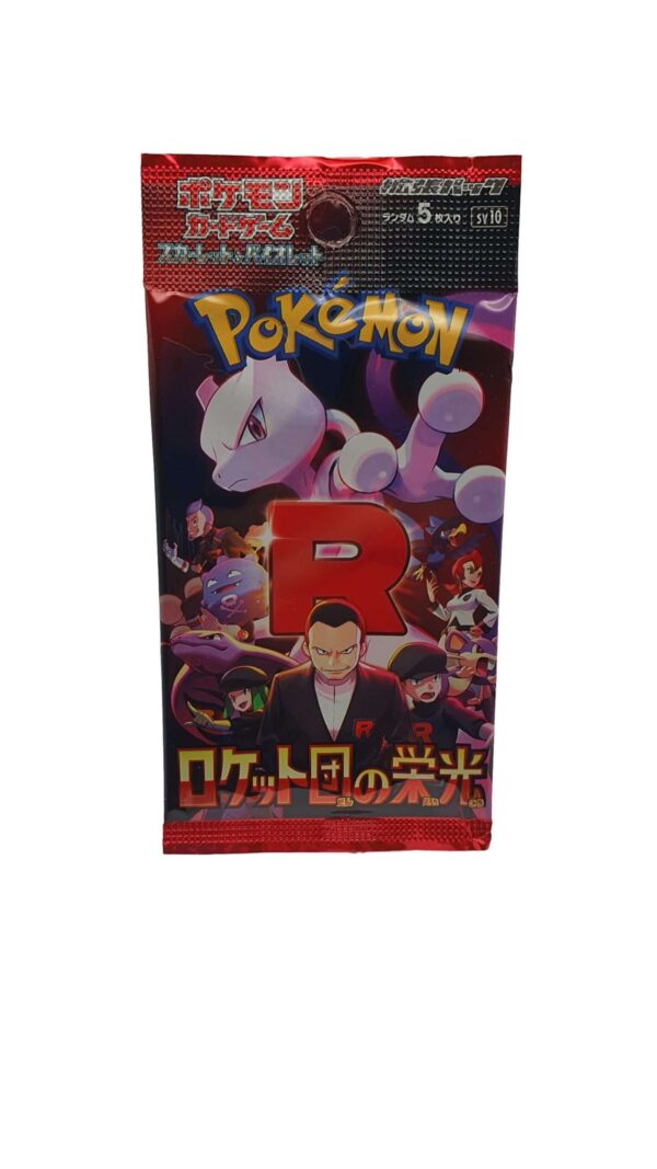 Booster cartes pokemon version japonaise série The glory of Team Rocket