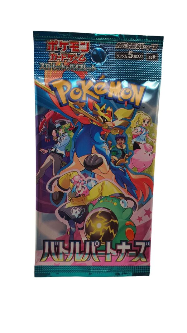 Booster cartes pokemon version japonaise série Scarlet and Violet