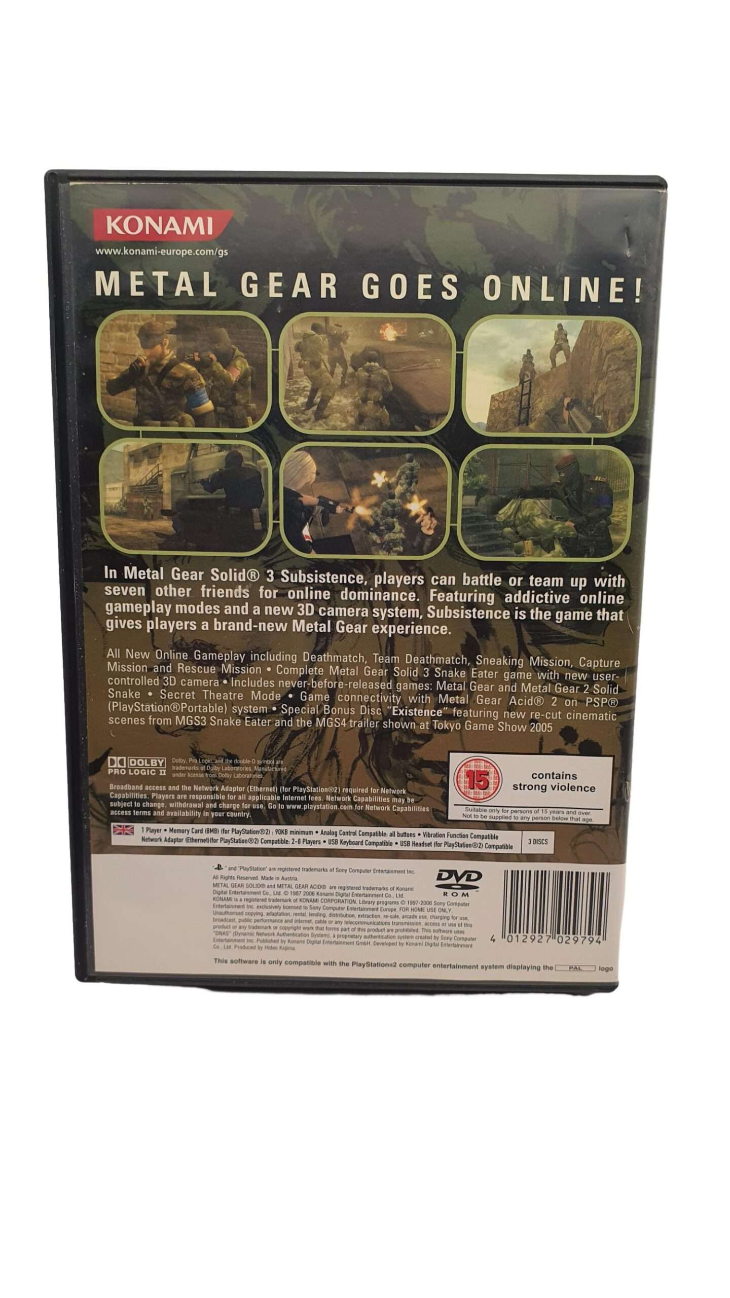 Metal Gear Solid 3 : Subsistence – Image 2